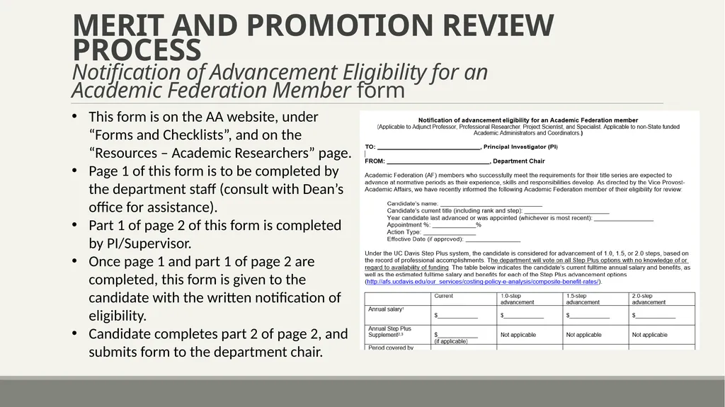 Academic Researcher Unit New Contract Training - slide 19 of 44