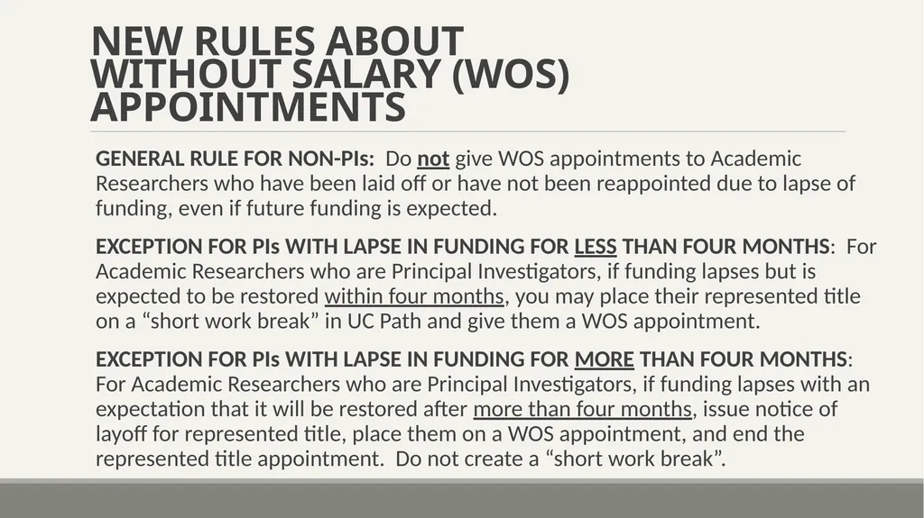 Academic Researcher Unit New Contract Training - slide 34 of 44