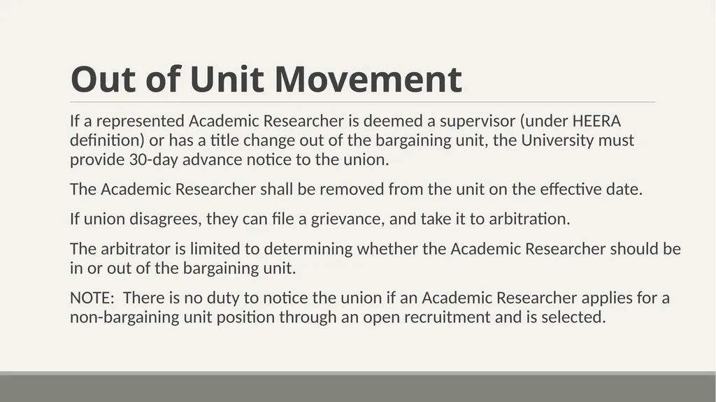 Academic Researcher Unit New Contract Training - slide 40 of 44