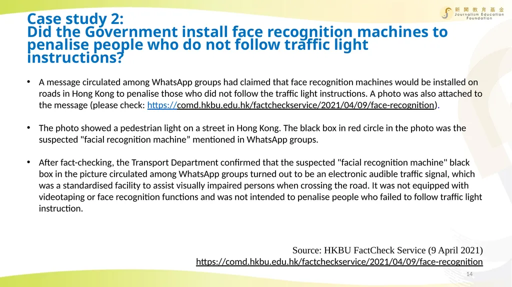 Media and Information Literacy Education Unit 2: - slide 14 of 15
