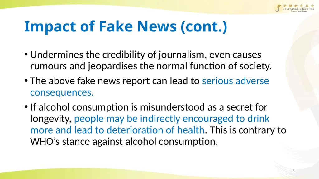 Media and Information Literacy Education Unit 2: - slide 6 of 15