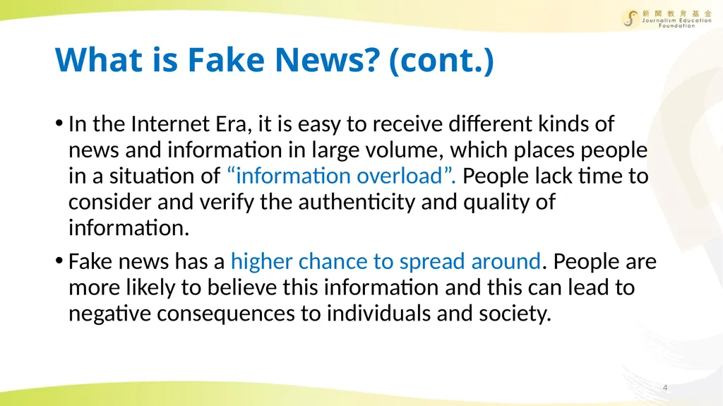 Media and Information Literacy Education Unit 2: - slide 4 of 15