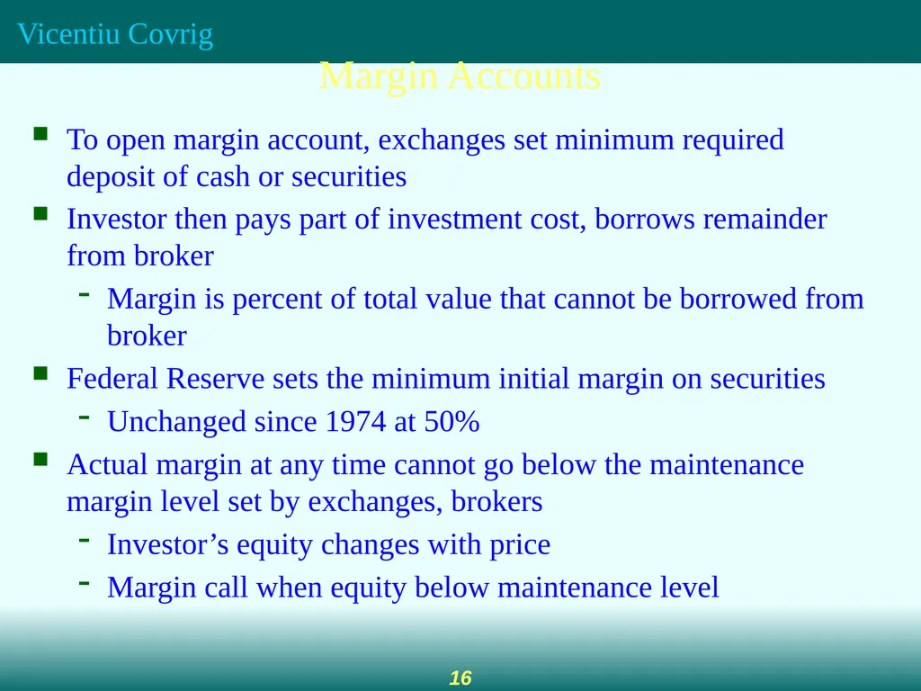 Securities Markets The Role of Financial Markets - slide 16 of 21