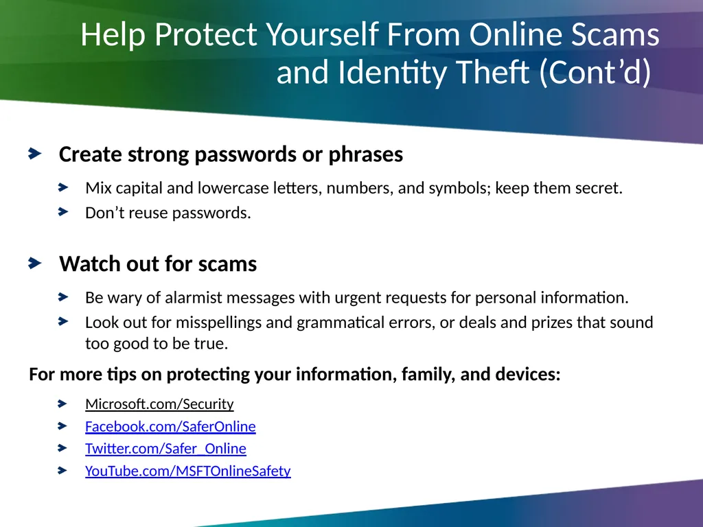 Online Fraud & Scams Survey Ian Brackenbury Thomas - slide 17 of 30