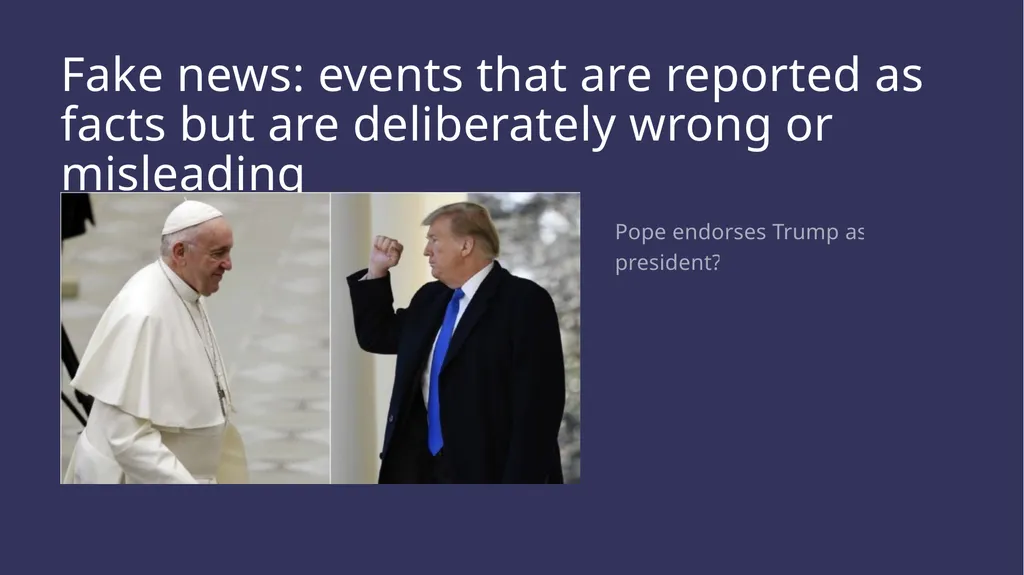Metacognition and the Dangers of Fake News! - slide 4 of 7