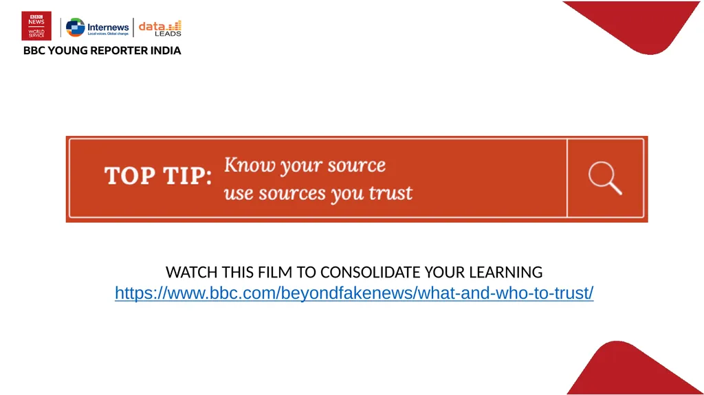 Digital skills for life Classroom resources Module - slide 14 of 15