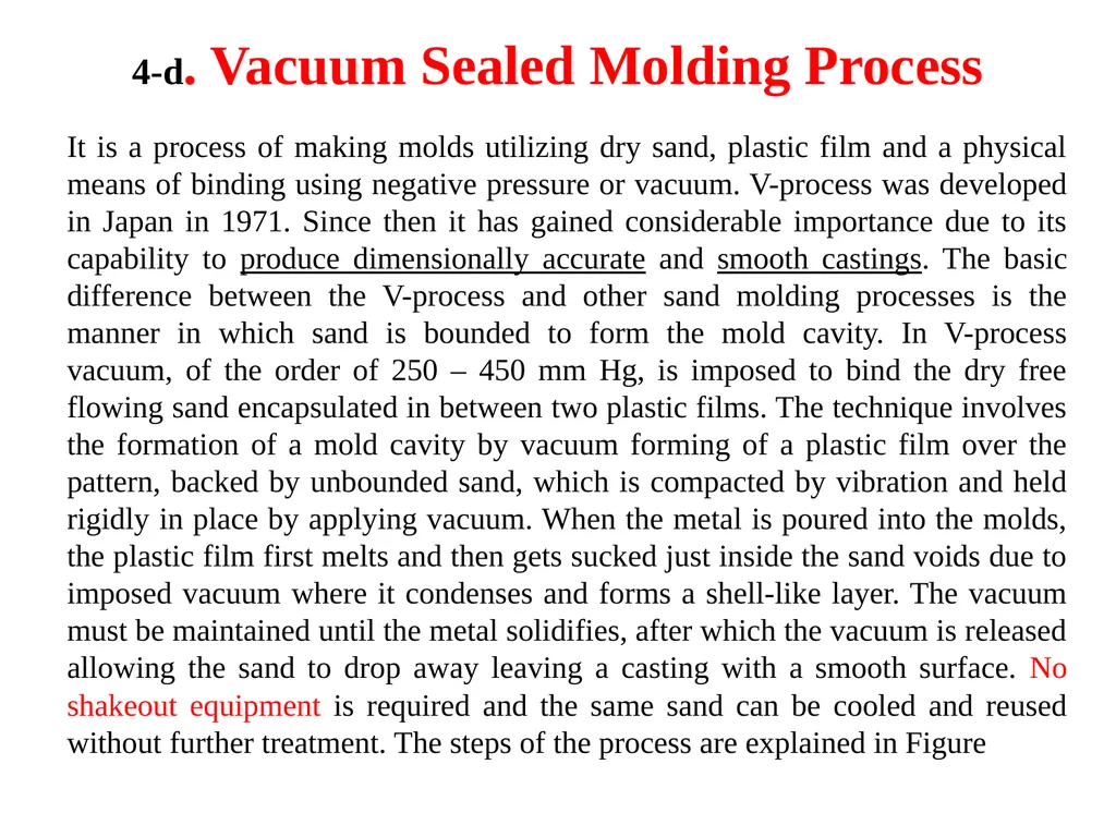 Lecture 7 1. Conventional Molding Processes Green - slide 15 of 19