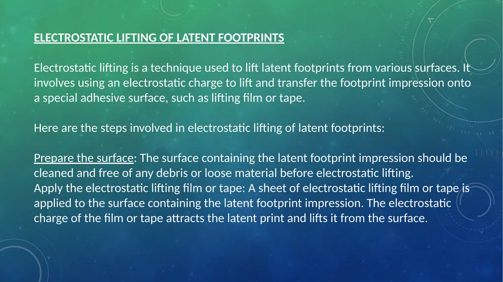 OTHER IMPRESSION EVIDENCES CHAPTER 11 CASTING OF - slide 5 of 8