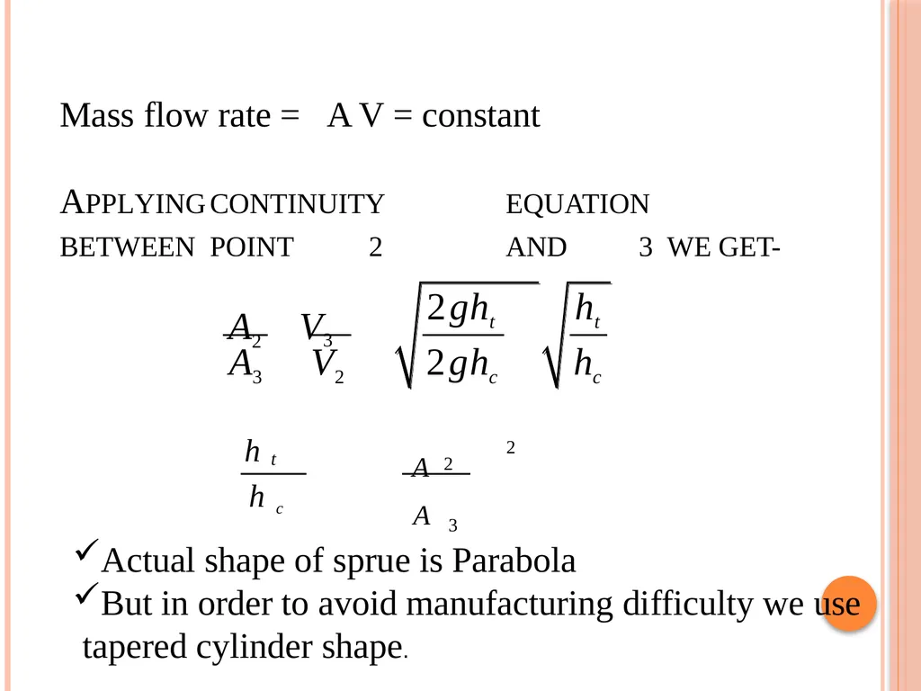 Foundry Technology Unit 4 -Monil Salot 1 Syllabus - slide 29 of 94