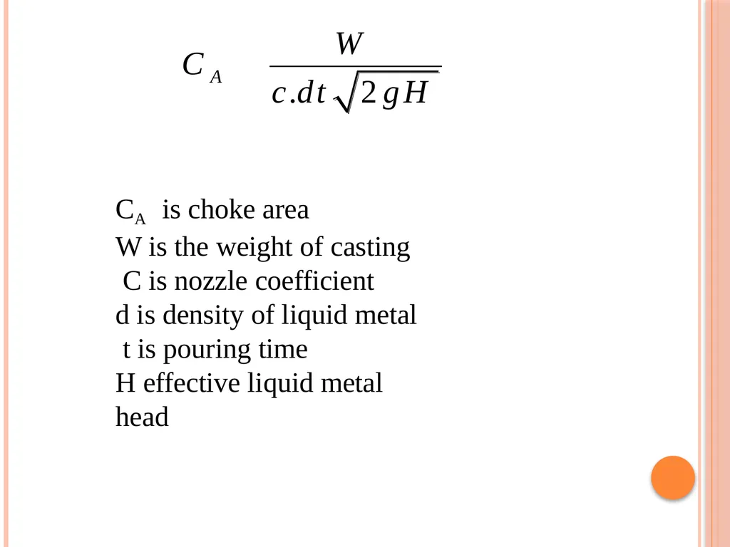 Foundry Technology Unit 4 -Monil Salot 1 Syllabus - slide 32 of 94