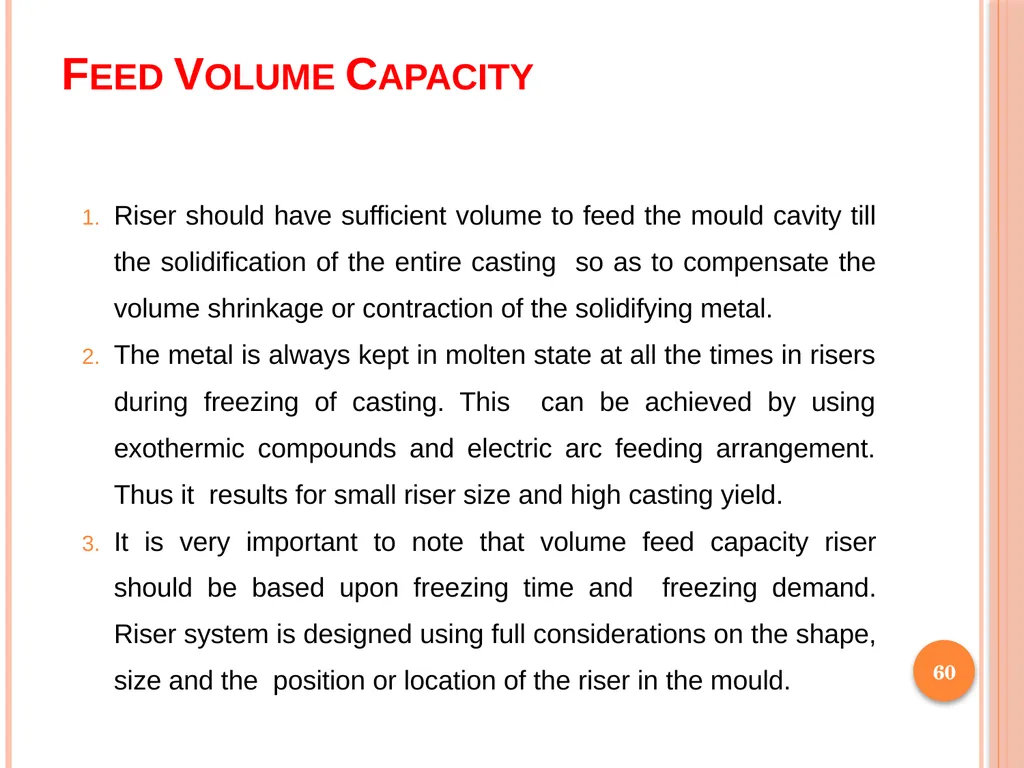 Foundry Technology Unit 4 -Monil Salot 1 Syllabus - slide 60 of 94