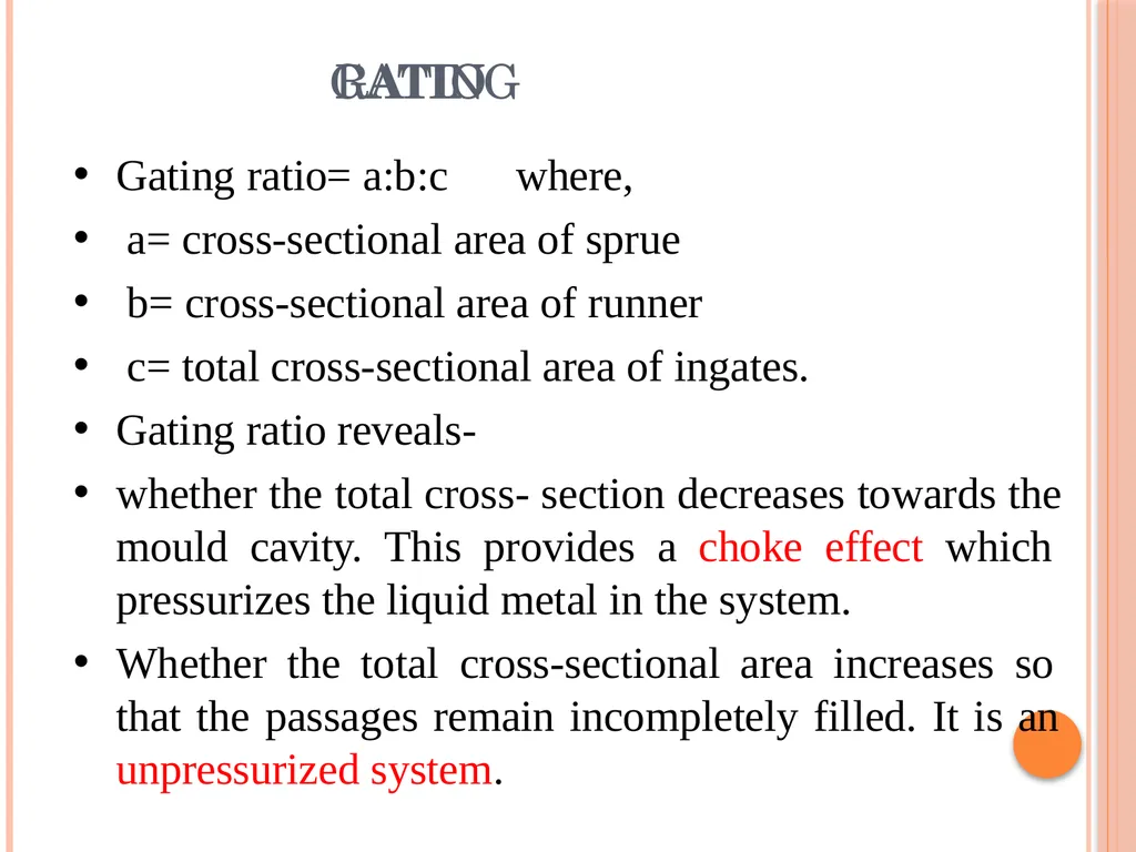 Foundry Technology Unit 4 -Monil Salot 1 Syllabus - slide 38 of 94