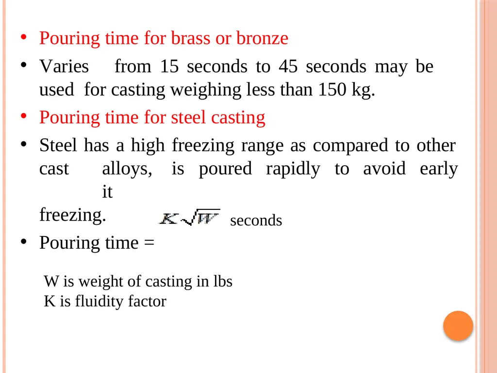 Foundry Technology Unit 4 -Monil Salot 1 Syllabus - slide 34 of 94