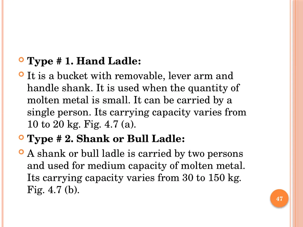 Foundry Technology Unit 4 -Monil Salot 1 Syllabus - slide 47 of 94
