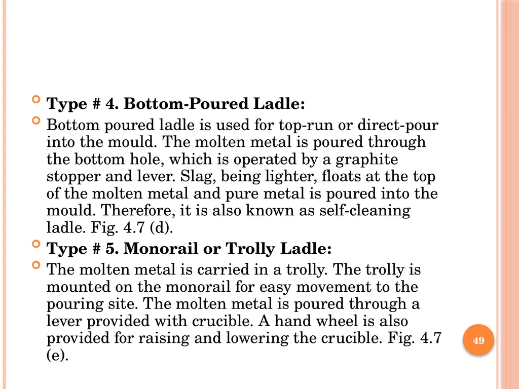 Foundry Technology Unit 4 -Monil Salot 1 Syllabus - slide 49 of 94