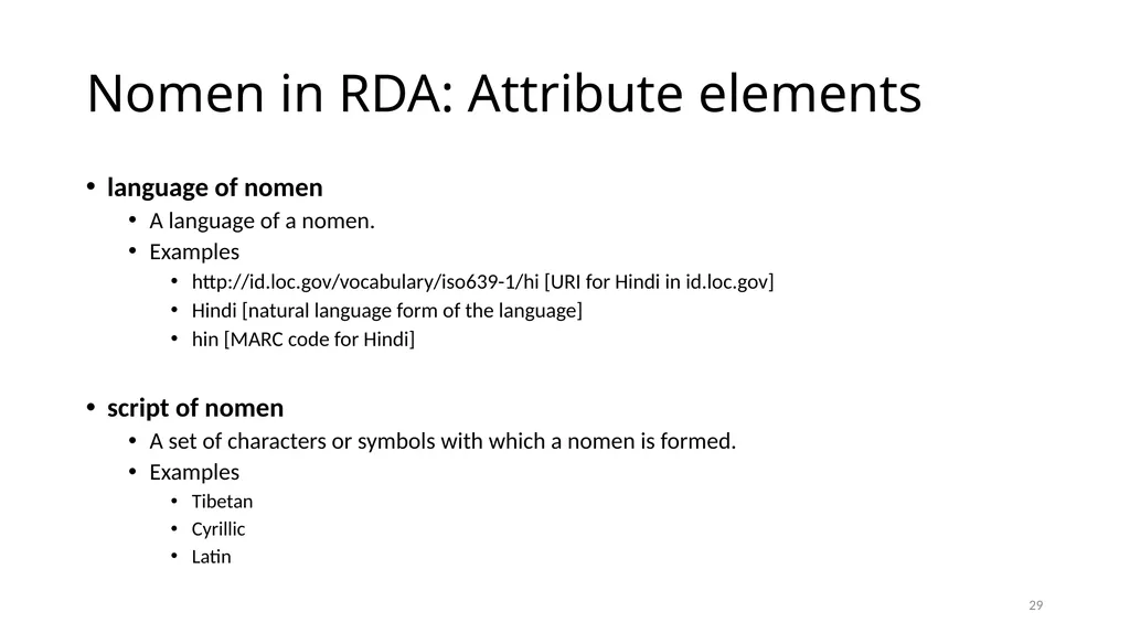 Nomens and Appellations Module 13 1 Understand the - slide 29 of 49
