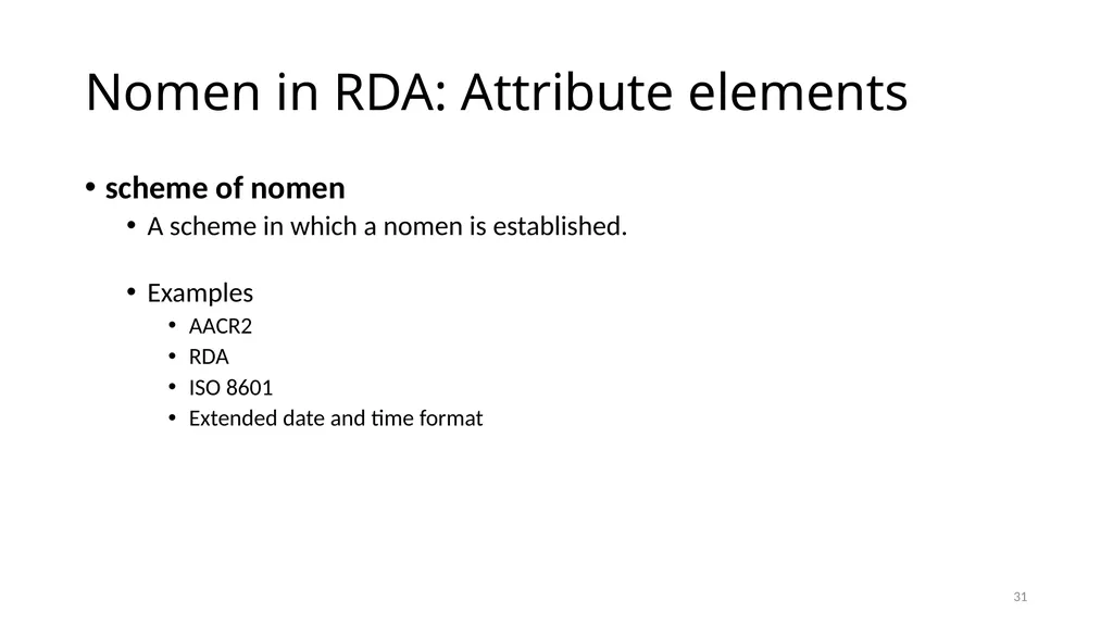 Nomens and Appellations Module 13 1 Understand the - slide 31 of 49