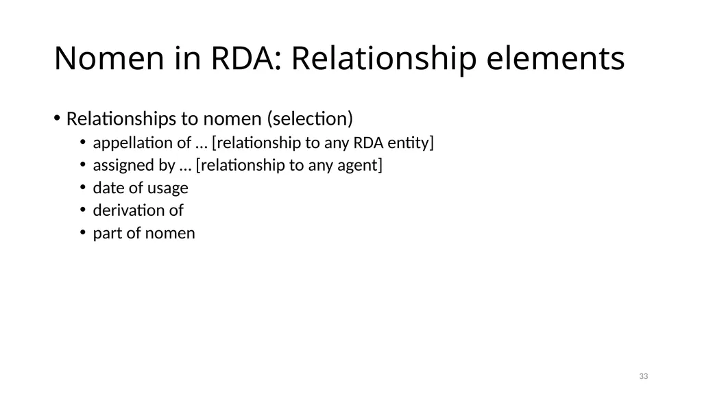 Nomens and Appellations Module 13 1 Understand the - slide 33 of 49