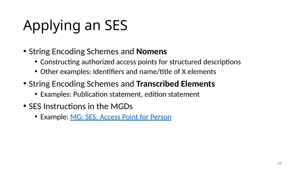 Review of RDA Concepts 1 Understand how IFLA’s - slide 68 of 79