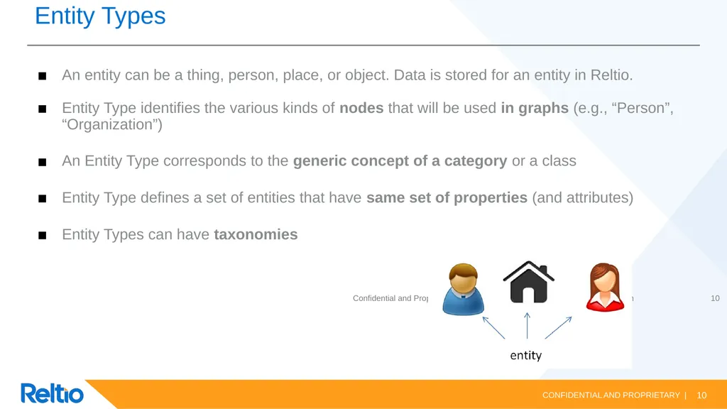 Reltio Data Model Reltio Data Model vs Legacy data - slide 10 of 18