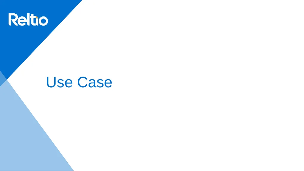 Reltio Data Model Reltio Data Model vs Legacy data - slide 17 of 18