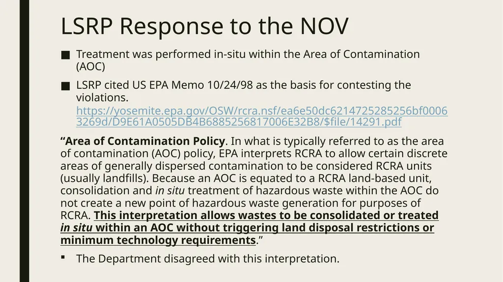 Case Study Former Pistol range Land Disposal - slide 5 of 6