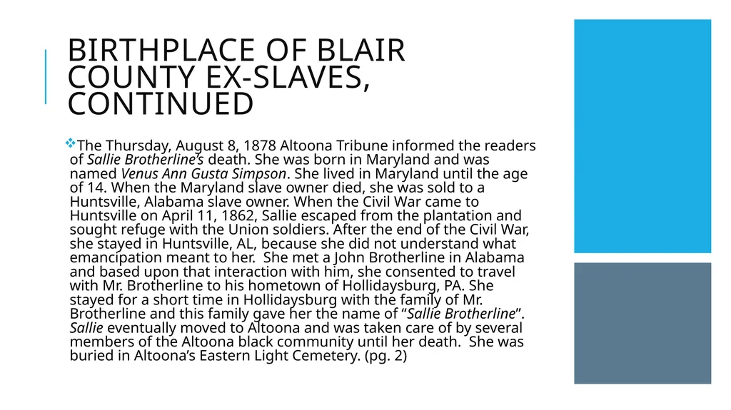 EX-SlAves Surviving and Thriving in Central - slide 10 of 29