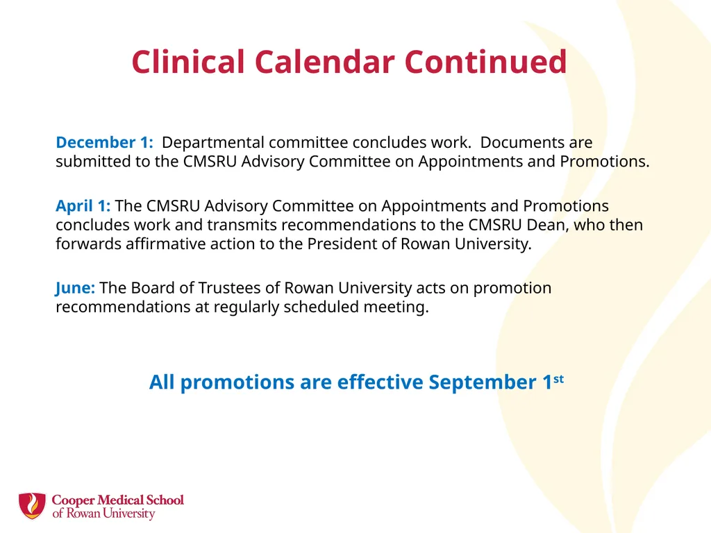 Academic Promotion Annette Reboli, MD, Dean, CMSRU - slide 35 of 50