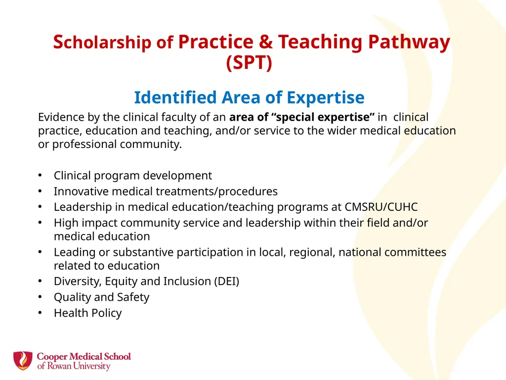 Academic Promotion Annette Reboli, MD, Dean, CMSRU - slide 29 of 50
