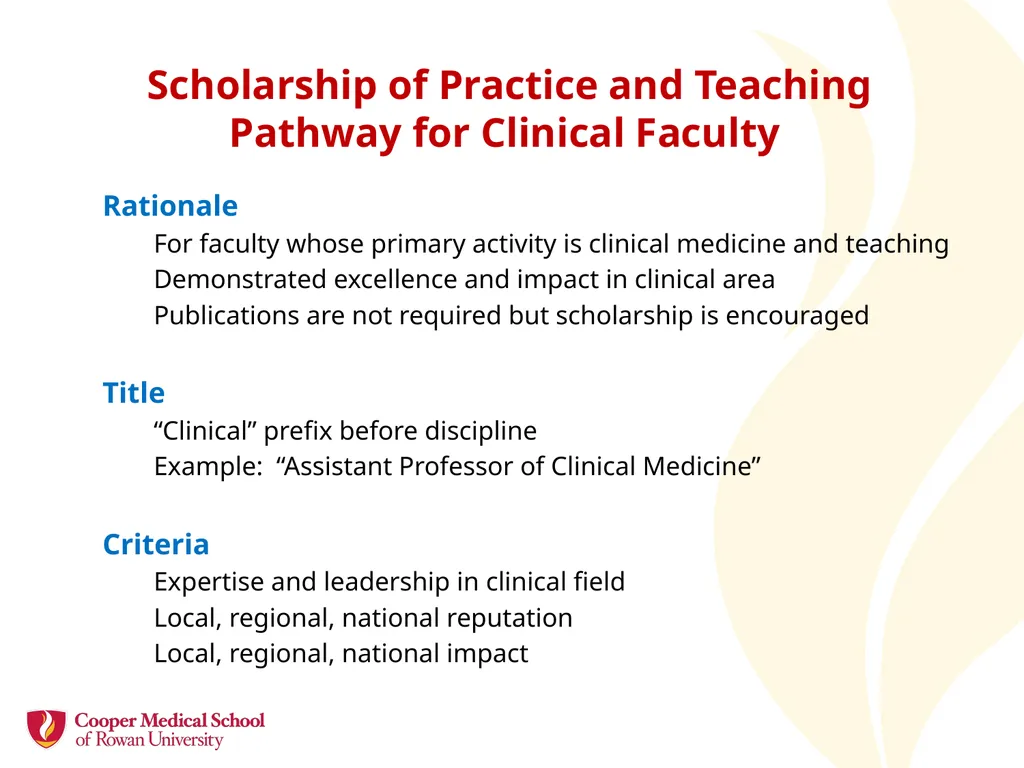 Academic Promotion Annette Reboli, MD, Dean, CMSRU - slide 27 of 50