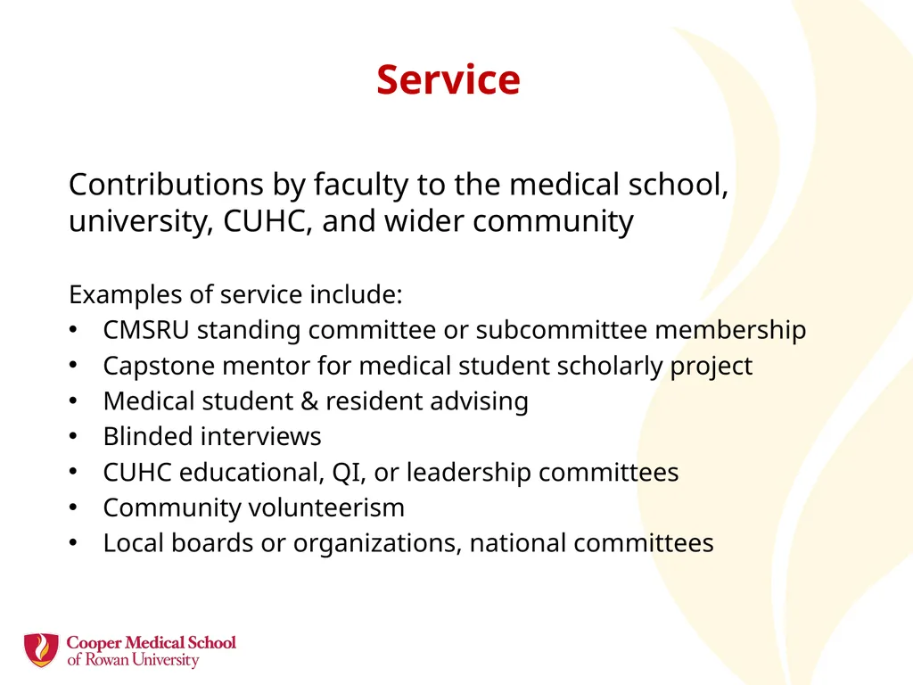 Academic Promotion Annette Reboli, MD, Dean, CMSRU - slide 18 of 50
