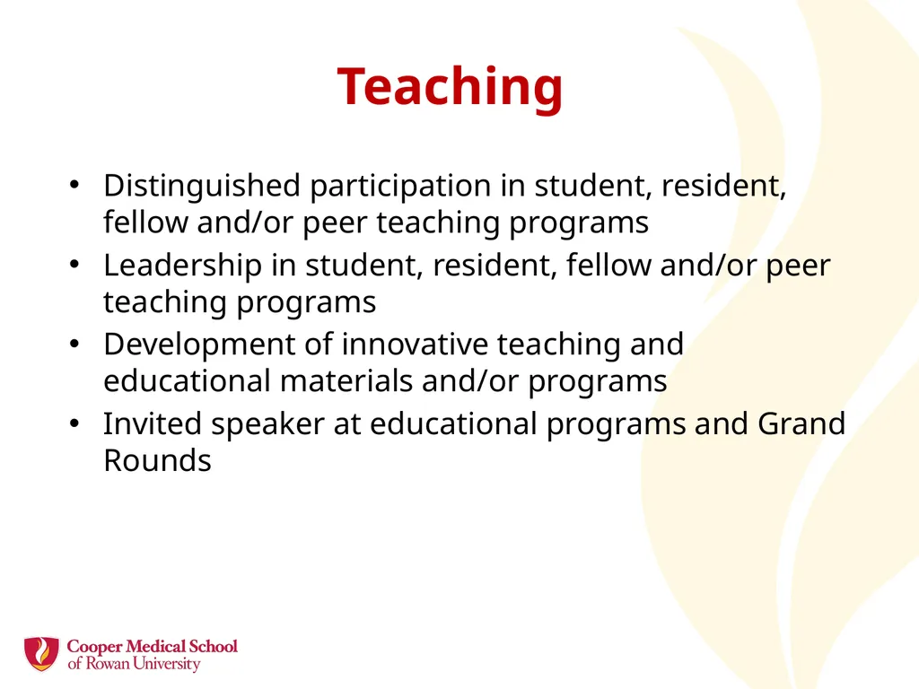 Academic Promotion Annette Reboli, MD, Dean, CMSRU - slide 14 of 50