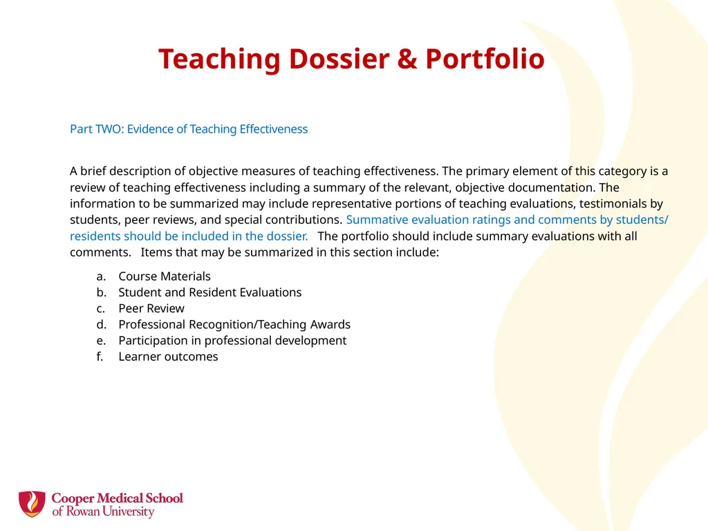 Academic Promotion Annette Reboli, MD, Dean, CMSRU - slide 47 of 50