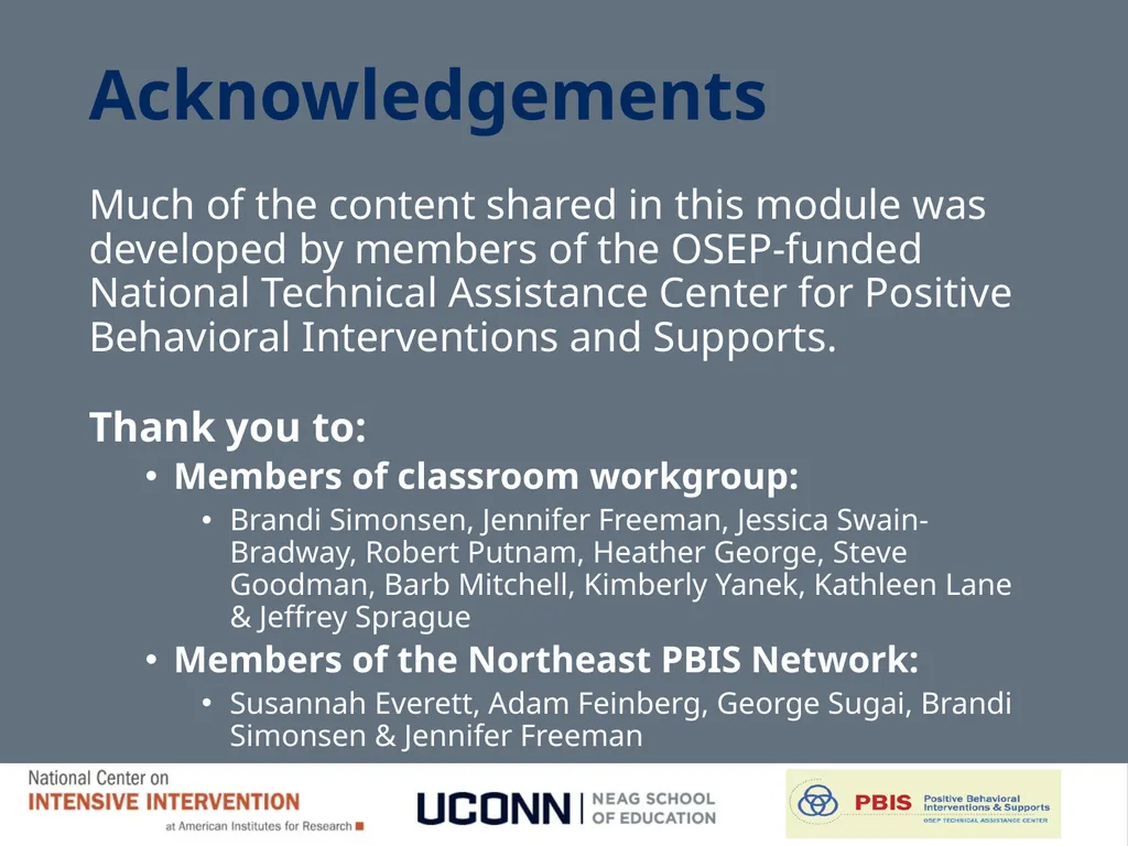 Module 1 Behavioral Theory I Jennifer Freeman, PhD - slide 2 of 90