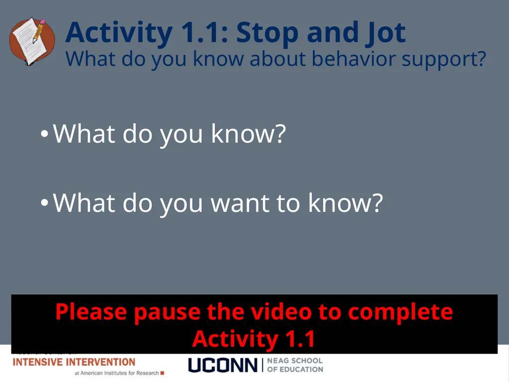 Module 1 Behavioral Theory I Jennifer Freeman, PhD - slide 5 of 90