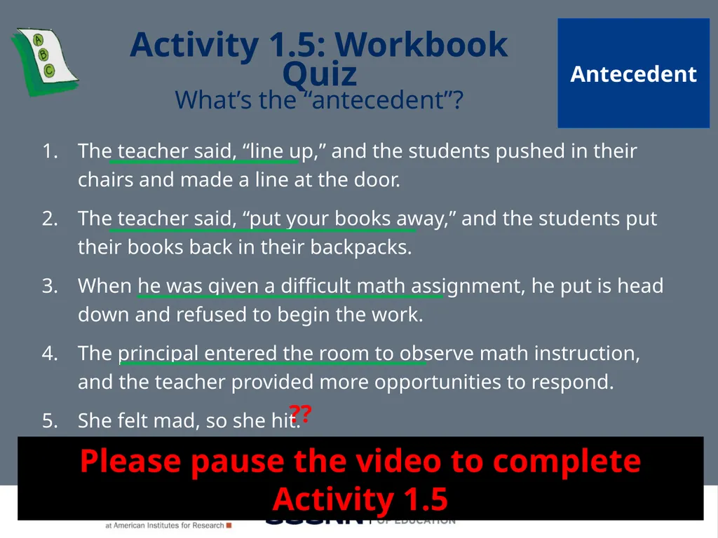 Module 1 Behavioral Theory I Jennifer Freeman, PhD - slide 37 of 90