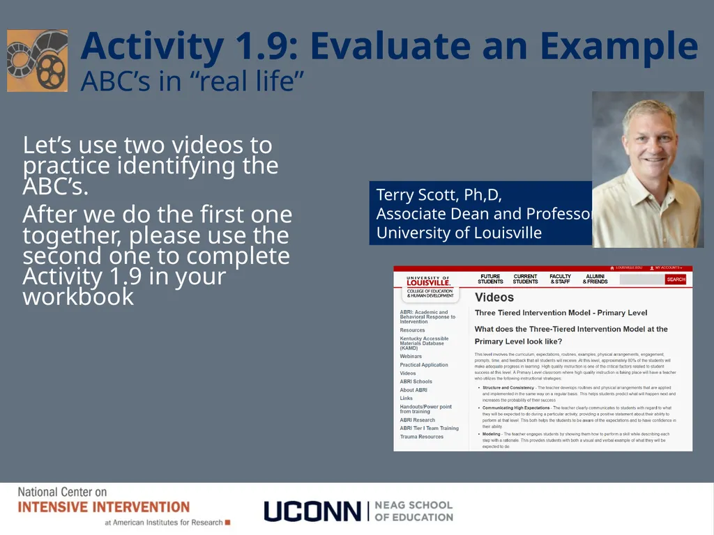 Module 1 Behavioral Theory I Jennifer Freeman, PhD - slide 41 of 90