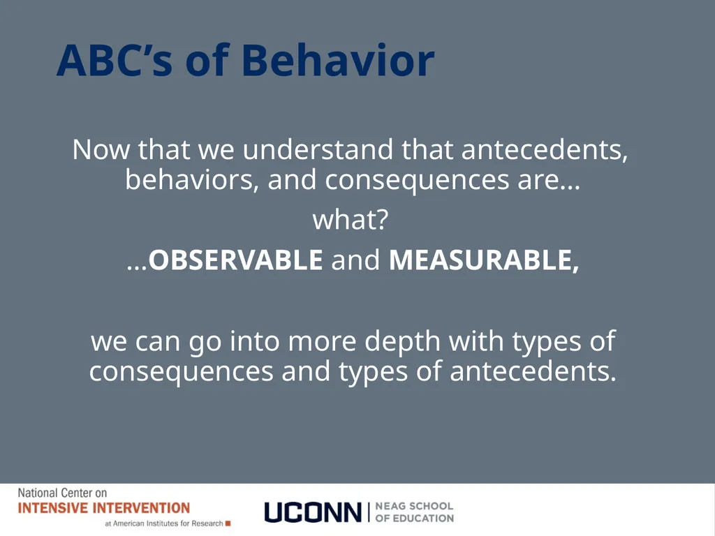 Module 1 Behavioral Theory I Jennifer Freeman, PhD - slide 47 of 90