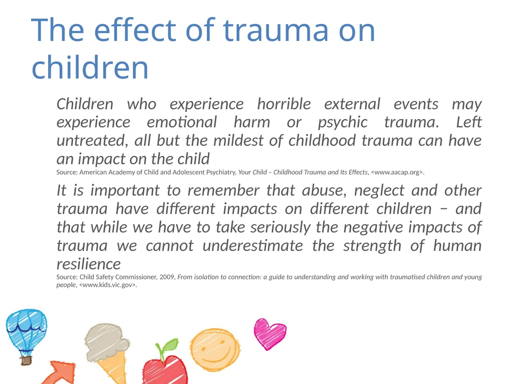 Module 1 – young children and trauma What is - slide 15 of 51