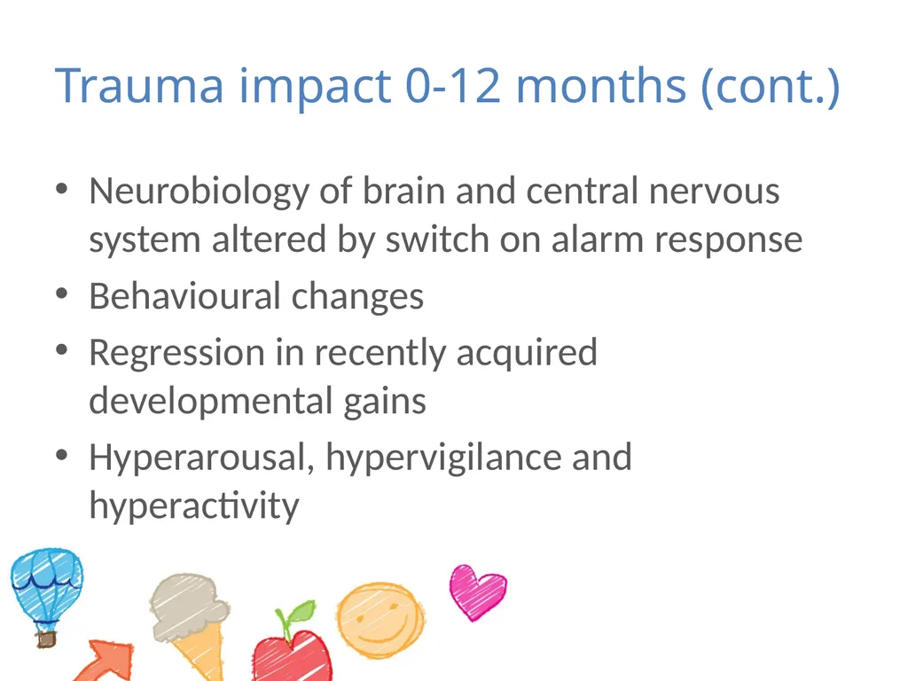Module 1 – young children and trauma What is - slide 27 of 51