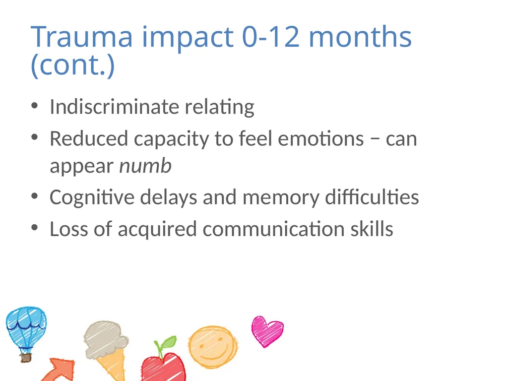 Module 1 – young children and trauma What is - slide 30 of 51