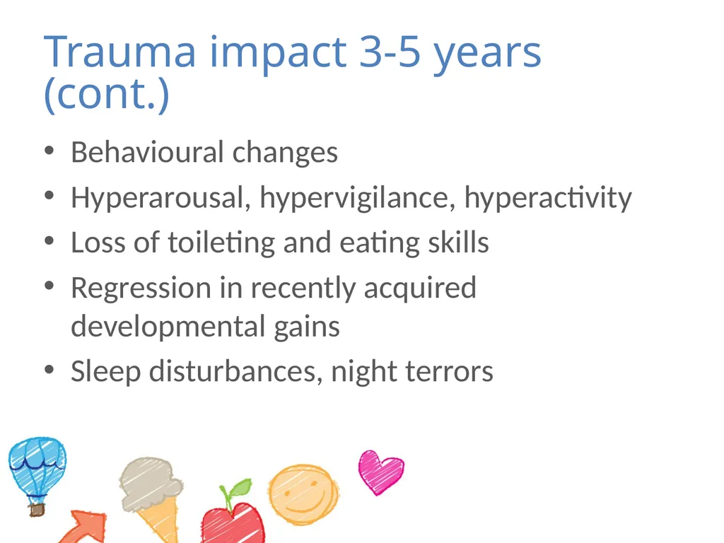 Module 1 – young children and trauma What is - slide 32 of 51