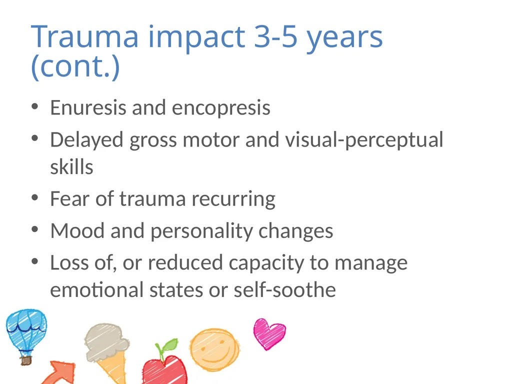 Module 1 – young children and trauma What is - slide 33 of 51