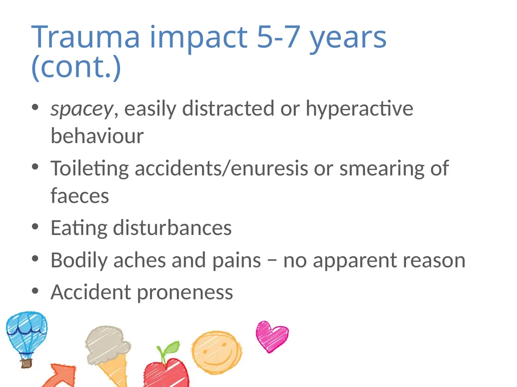 Module 1 – young children and trauma What is - slide 37 of 51