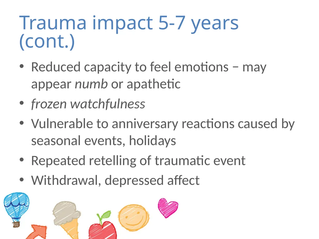 Module 1 – young children and trauma What is - slide 39 of 51