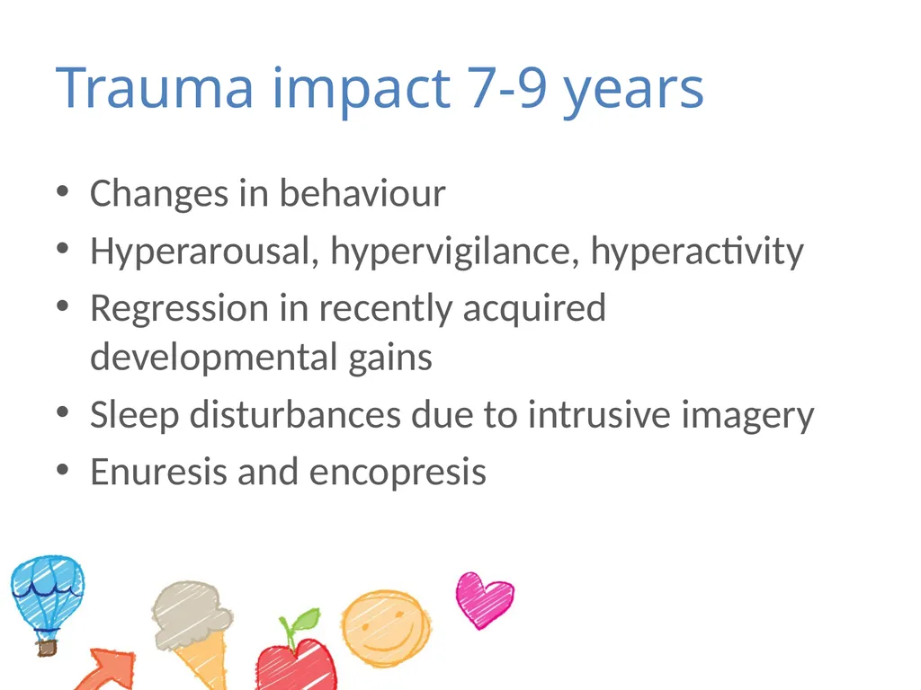 Module 1 – young children and trauma What is - slide 42 of 51