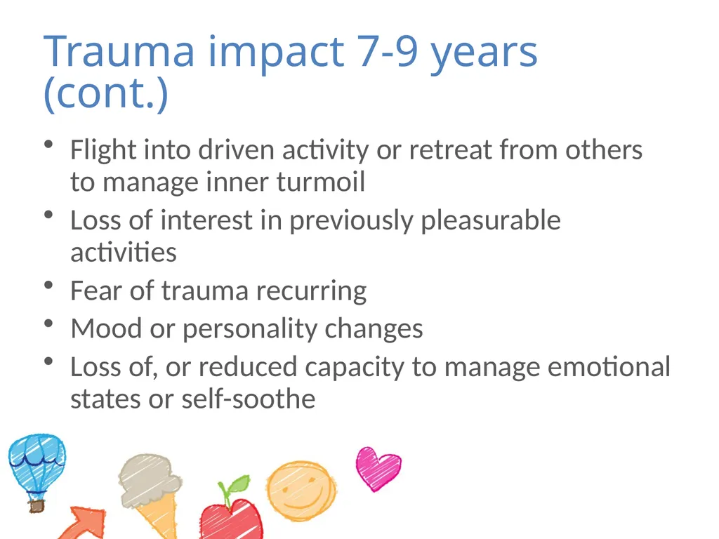 Module 1 – young children and trauma What is - slide 44 of 51