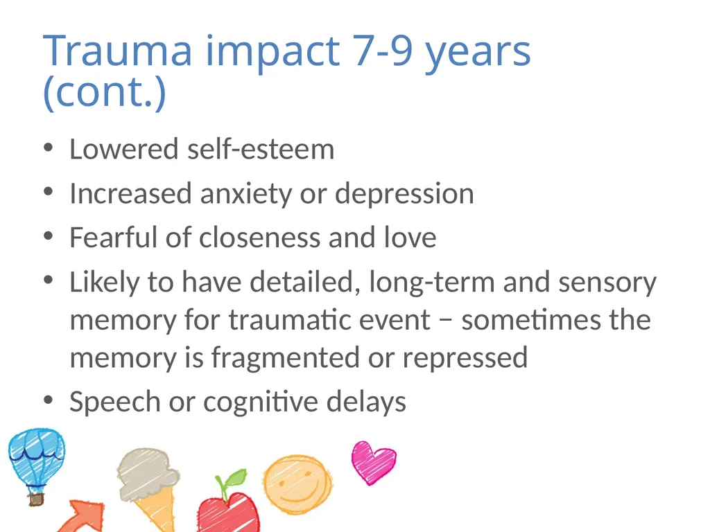 Module 1 – young children and trauma What is - slide 46 of 51
