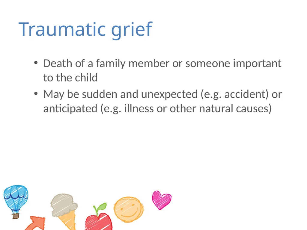 Module 1 – young children and trauma What is - slide 14 of 51