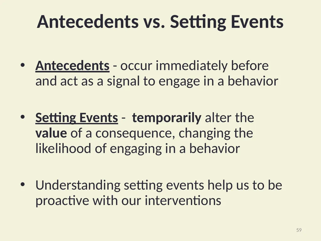 Using Functional Behavioral Assessment (FBA) to - slide 59 of 85